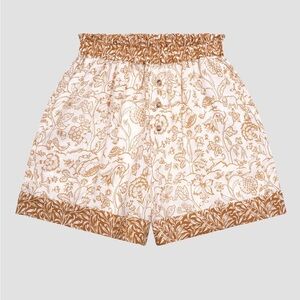 Piglet in bed Ernest White Middlemore Linen Women’s Pajama Shorts NWT